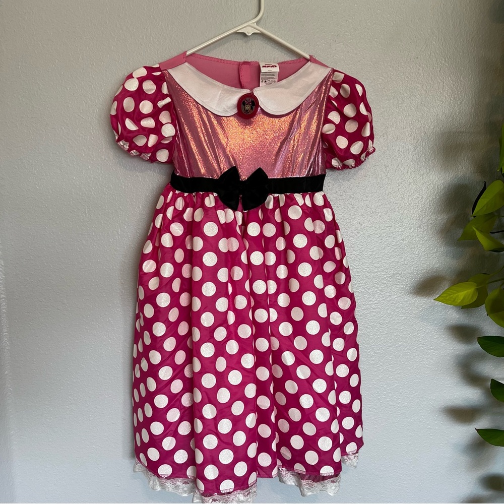 EUC Disney Junior Minnie dress up costume